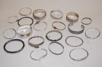 Lot 376 - A collection of Eastern and English silver...