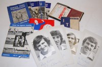 Lot 382 - Ipswich Town ephemera to include programmes...