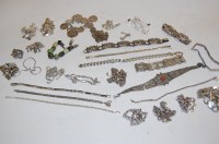 Lot 384 - A large quantity of principally silver...