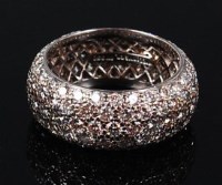 Lot 1175 - A Tiffany & Co platinum and diamond set...