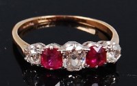 Lot 1237 - An early 20th century 18ct gold and platinum,...