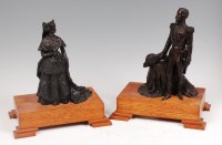 Lot 1329 - A pair of third quarter 19th century French...