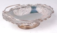 Lot 1370 - An early 20th century Chinese silver basket,...