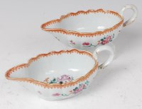 Lot 1376 - A pair of 18th century Chinese armorial...