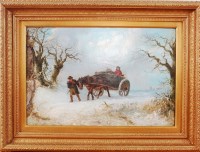 Lot 1401 - Thomas Smythe (1825-1906) - Figures with horse...