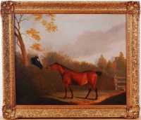 Lot 1406 - Clifton Tomson (1775-1828) - Bay hunter and...