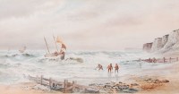 Lot 1412 - Leopold Rivers (1850-1905) - Bringing home the...