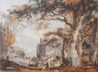 Lot 1416 - Paul Sandby (1725-1805) - A Welsh Castle,...