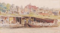 Lot 1436 - William Lionel Wyllie RA (1851-1931) -...
