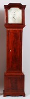 Lot 1473 - A circa 1800 mahogany longcase regulator, the...
