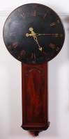 Lot 1480 - A George III mahogany Act of Parliament clock,...