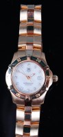 Lot 1266 - A ladies 18ct gold Tag Heuer Professional...