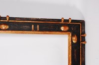 Lot 1534 - A contemporary French giltwood and black...