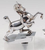 Lot 134 - An Art Deco chrome Humber car mascot, in the...