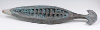 Lot 152 - Modern European School - A large bronze fish,...