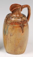 Lot 28 - An early 20th century French stoneware single...