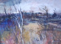 Lot 183 - Ronald Ronaldson (1919-2015) - Cottage beyond...