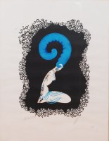 Lot 186 - Erte (1892-1990) - No.2, lithograph in colours,...