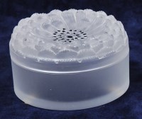 Lot 49 - A modern Lalique frosted and moulded glass...