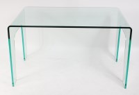 Lot 219 - A contemporary Italian heavy tinted glass...