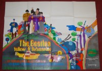 Lot 114 - The Beatles Yellow Submarine UK Quad film...