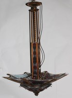 Lot 249 - An impressive French Art Deco gilt brass...