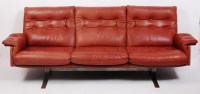 Lot 262 - Frederick A Kaiser for Vatna - A 1960s brown...