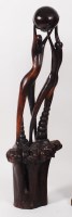 Lot 272 - Sellie - A 1960s African carved rootwood large...