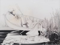 Lot 179 - Ralph Steadman (b.1936) - Alice in Wonderland,...