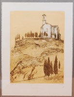 Lot 180 - Richard Beer (b.1928) - Anghiari Volterra,...