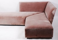 Lot 247 - A contemporary Italian suede upholstered...