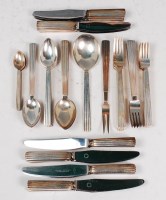 Lot 72 - An extensive 1930s Georg Jensen sterling...