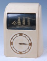 Lot 104 - An Art Deco Vitascope bakelite cased rocking...