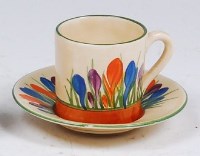 Lot 21 - A 1930s Clarice Cliff Bizarre Crocus pattern...