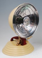 Lot 115 - An Art Deco cream painted metal model 'Popular'...