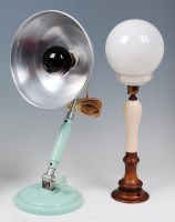 Lot 116 - An Art Deco Junolux bakelite and anodised...