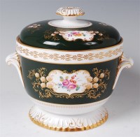 Lot 1072 - A Spode bone china ice pail and cover,...