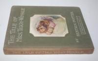 Lot 1009 - POTTER Beatrix, The Tale of Mrs Tiggy-Winkle,...