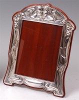 Lot 1150 - A large Art Nouveau silver photograph frame,...