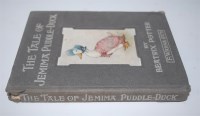 Lot 1010 - POTTER Beatrix, The Tale of Jemima Puddleduck,...
