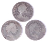 Lot 16 - Great Britain, William III crown, draped and...