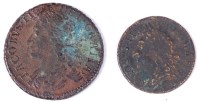 Lot 20 - 1689 James II Irish 'gun money' half crown...
