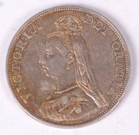 Lot 25 - Great Britain, 1889 double florin, Queen...