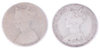 Lot 35 - Great Britain, 1881 Victoria gothic florin (F);...