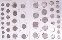 Lot 77 - Mixed lot of Victorian and later silver and...