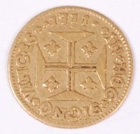 Lot 124 - Portugal, 1711 1000 reis, Quartinho, obv....