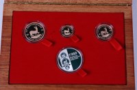 Lot 126 - South Africa, The Fractional Krugerrand set,...