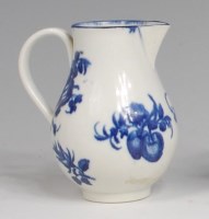 Lot 668 - A first period Worcester porcelain sparrowbeak...