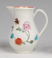 Lot 669 - A first period Worcester porcelain sparrowbeak...