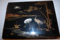 Lot 603 - Japanese photo album, circa 1900, oblong folio,...